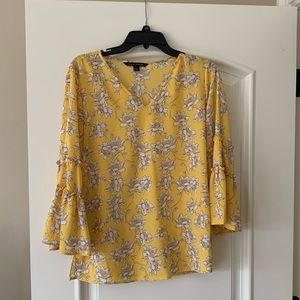 Womens Zac & Rachel Yellow Shirt